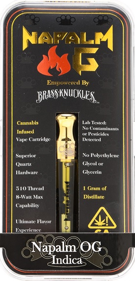 Brass Knuckles - Gelato Disposable Vape - Essence Cannabis Dispensary