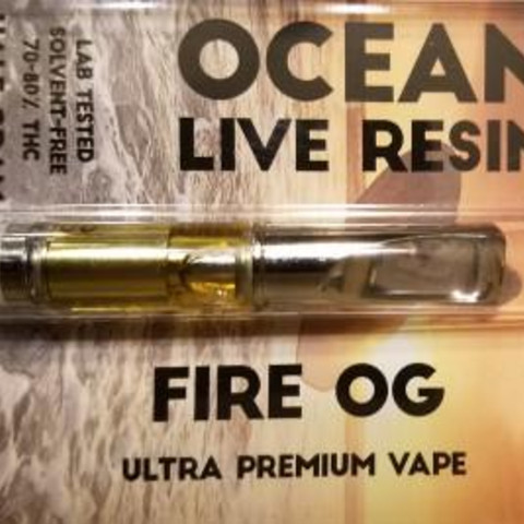 Ocean Live Resin Fire OG